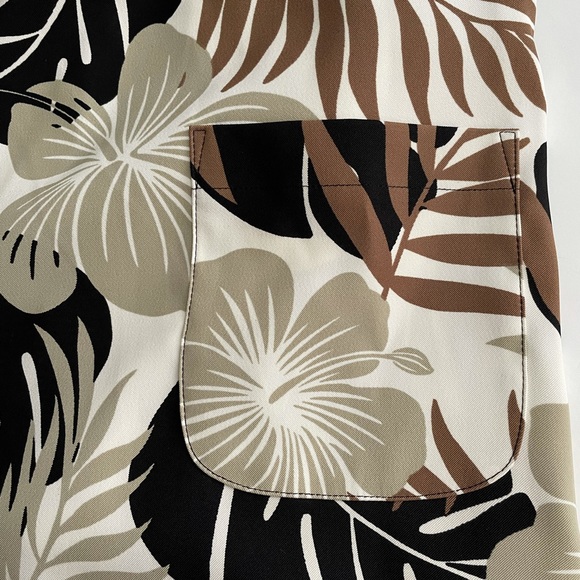 Kim Rogers Woman's Sleeveless Dress Palm Leaves Sz 10P - Picture 10 of 12